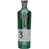Photographie d'une bouteille de gin no 3 london dry gin
