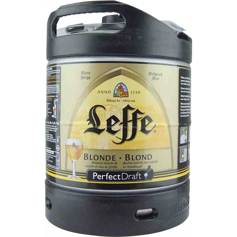 Leffe Blonde 6L - Fût PerfectDraft