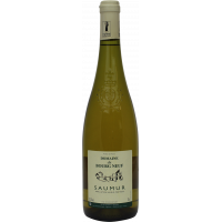 Photographie d'une bouteille de vin blanc saumur domaine du bourg neuf aop blanc 75 cl