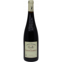 Photographie d'une bouteille de vin rouge SAUMUR CHAMPIGNY DOMAINE DU BOURG NEUF