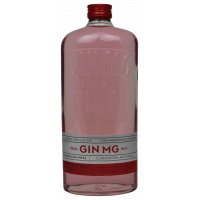 Photographie d'une bouteille de gin mg rosa