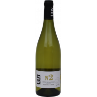 Photographie d'une bouteille de vin blanc UBY N°2 CHARDONNAY CHENIN