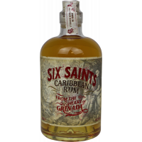 Photographie d'une bouteille de Rhum Six Saints