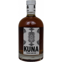 Photographie d'une bouteille de Rhum Kuna Panama Aged Ron