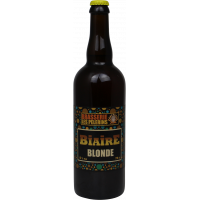Photographie d'une bouteille de bière Biaire Blonde 75cl