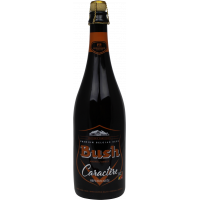 Photographie d'une bouteille de bière Bush Ambrée Caractère 75cl