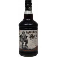 Photographie d'une bouteille de Captain Morgan Black Spiced