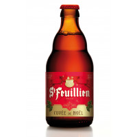Photographie d'une bouteille de bière ST FEUILLIEN NOEL