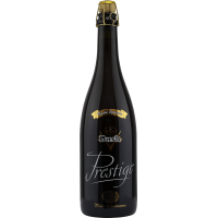 Photographie d'une bouteille de bière Bush Prestige 75 cl
