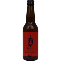 Photographie d'une bouteille de bière Lil Triple 33cl