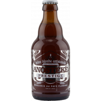 Photographie d'une bouteille de bière Anosteké Prestige 33cl