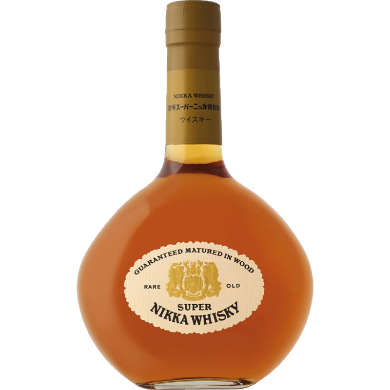 Photographie d'une bouteille de Whisky Super Nikka Rare Old