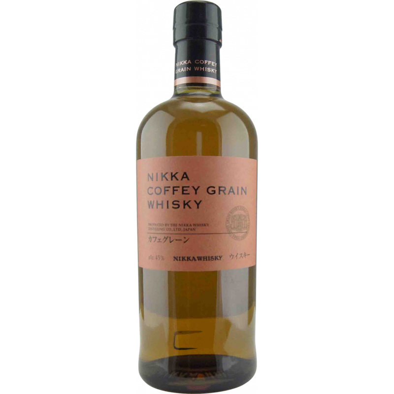 Photographie d'une bouteille de Whisky Nikka Coffey Grain