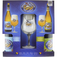 Coffret Bière QUEUE DE CHARRUE - 1 Verre + 4x33cl 