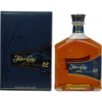 Photographie d'une bouteille de RHUM FLOR DE CANA 12ANS