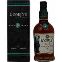 Photographie d'une bouteille de Rhum Doorly's 12 ans