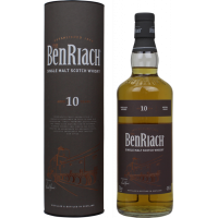 Photographie d'une bouteille de Whisky Benriach Single Malt 10 ans