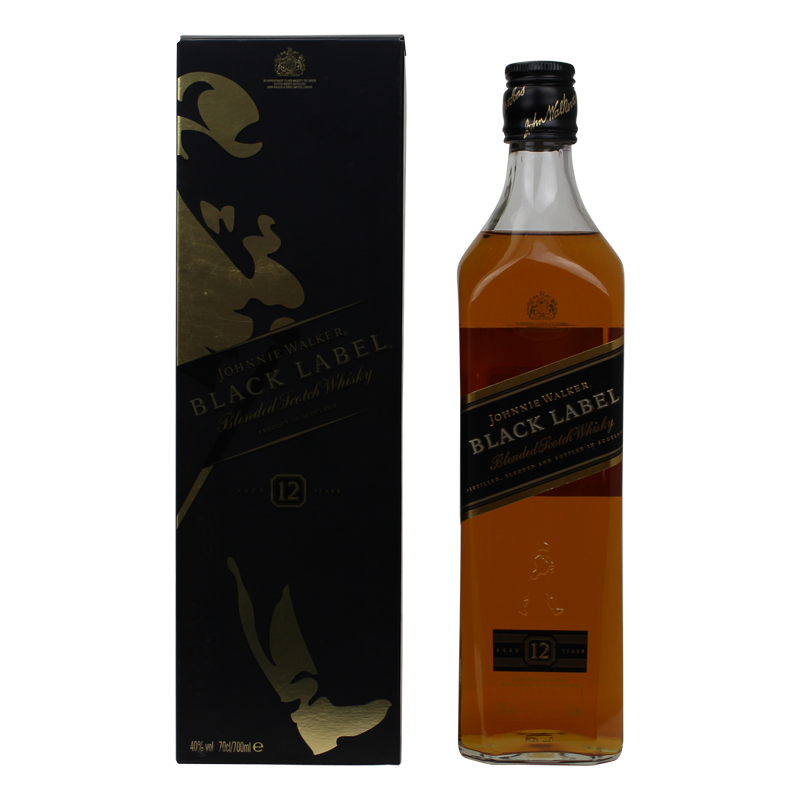 Whisky Johnnie Walker Black Label 12 ans Alcools fins et spiritue...