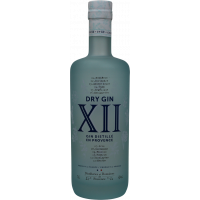 Photographie d'une bouteille de Gin XII Dry Gin