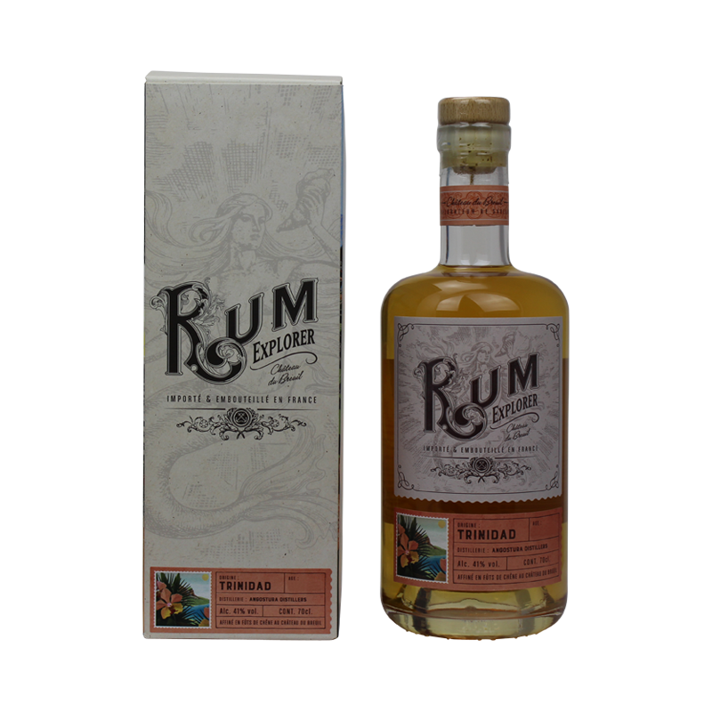 Photographie d'une bouteille de Rhum Explorer Trinidad