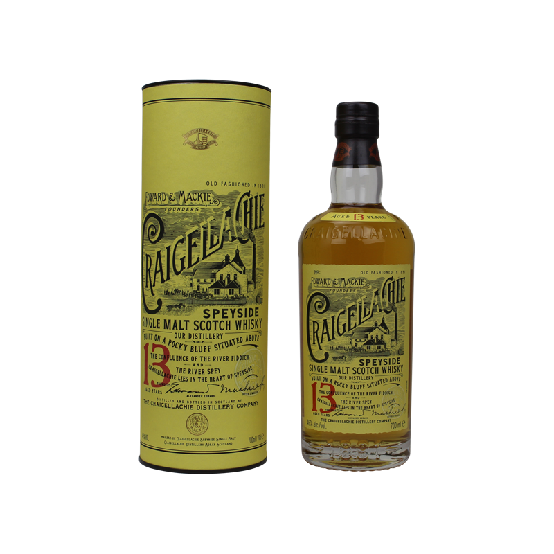 Photographie d'une bouteille de Whisky Craigallachie 13 ans