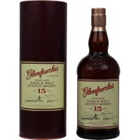 Photographie d'une bouteille de Whisky Glenfarclas 15 ans