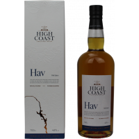 Photographie d'une bouteille de Whisky High Coast Hav