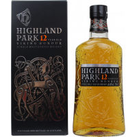 Photographie d'une bouteille de Whisky Highland Park 12 ans