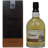 Photographie d'une bouteille de Whisky Peat Chimney No Chill Filtered