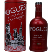 Photographie d'une bouteille de Whisky The Pogues Single Malt