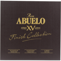 Photographie d'une bouteille de Coffret Rhum Abuelo 15 ans