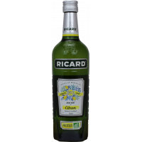 Photographie d'une bouteille de Ricard Bio Citron