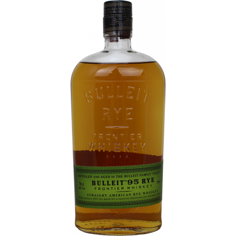 Photographie d'une bouteille de Whisky Bulleit Rye