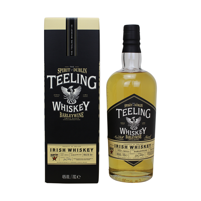 Photographie d'une bouteille de Whisky Teeling Barley Wine