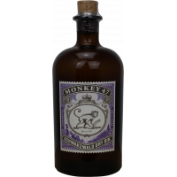 Photographie d'une bouteille de gin monkey 47 schwarzwald dry gin 50 cl