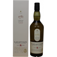 Photographie d'une bouteille de Whisky Lagavulin 8 ans