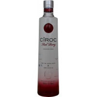 Photographie d'une bouteille de Vodka Ciroc Red Berry