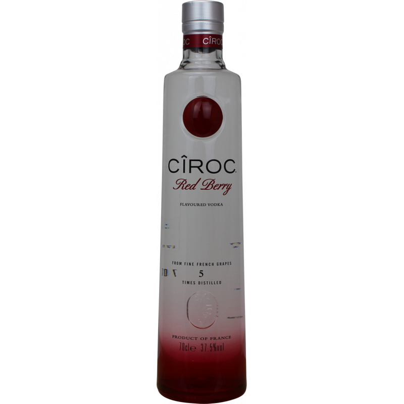 vodka ciroc red berry 70 cl Alcools fins et spiritueux de qualité...