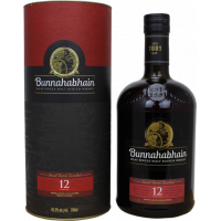 Photographie d'une bouteille de Whisky Bunnahabhain 12 ans