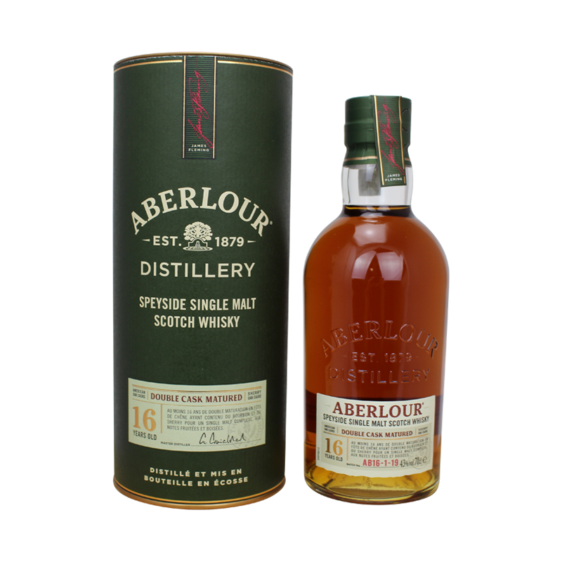 Photographie d'une bouteille de Whisky Aberlour 16 ans