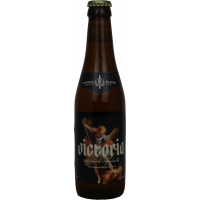 Photographie d'une bouteille de bière Victoria Strong Ale 33cl