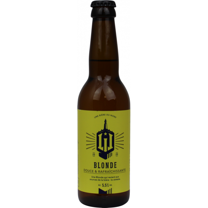 Photographie d'une bouteille de bière Lil Blonde 33cl