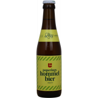 Photographie d'une bouteille de bière Hommelbier 25cl