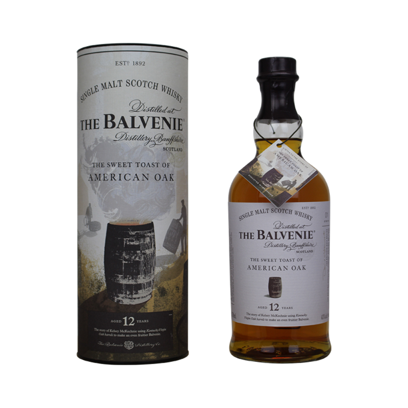 Photographie d'une bouteille de Whisky The Balvenie 12 ans