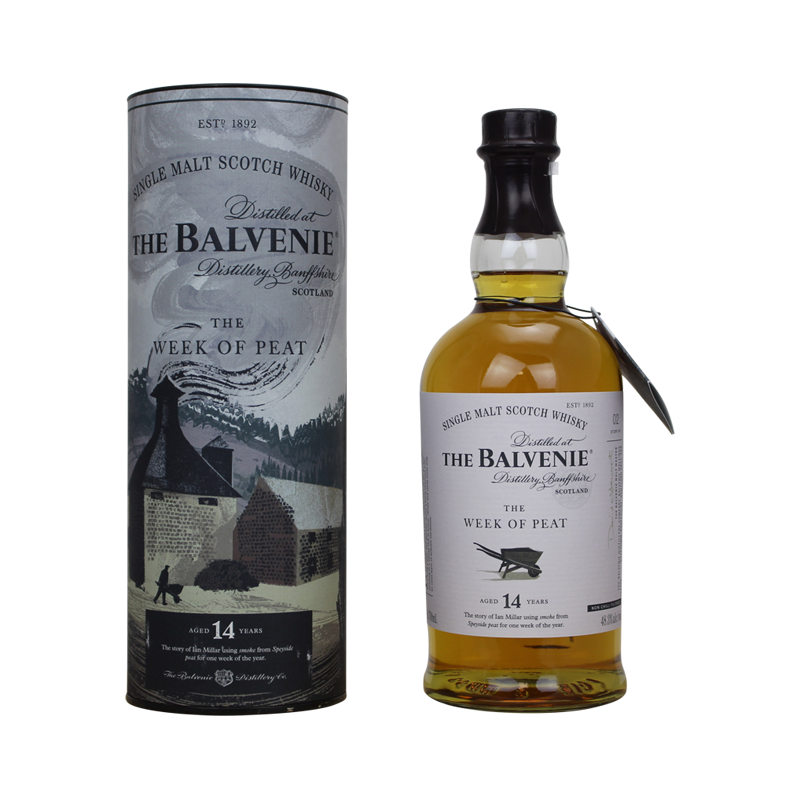 Photographie d'une bouteille de Whisky The Balvenie 14 ans