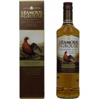 Photographie d'une bouteille de Whisky The Famous Grouse Bourbon Cask