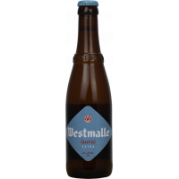 Photographie d'une bouteille de bière Westmalle Extra 33cl