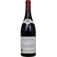 Photographie d'une bouteille de vin rouge savigny les beaune clos godeaux