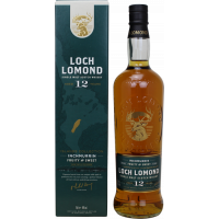 Photographie d'une bouteille de Whisky Loch Lomond Inchmurrin 12 ans