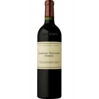 Photographie d'une bouteille de vin rouge chateau trotanoy pomerol aoc rouge 2014 75 cl cb